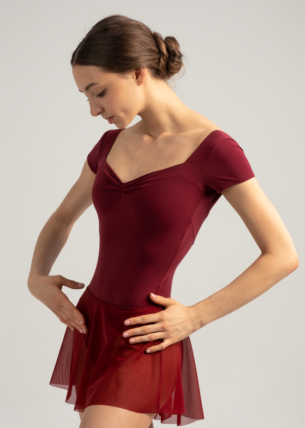 DA2003MP ERICA, 캡 슬리브 레오타드 3